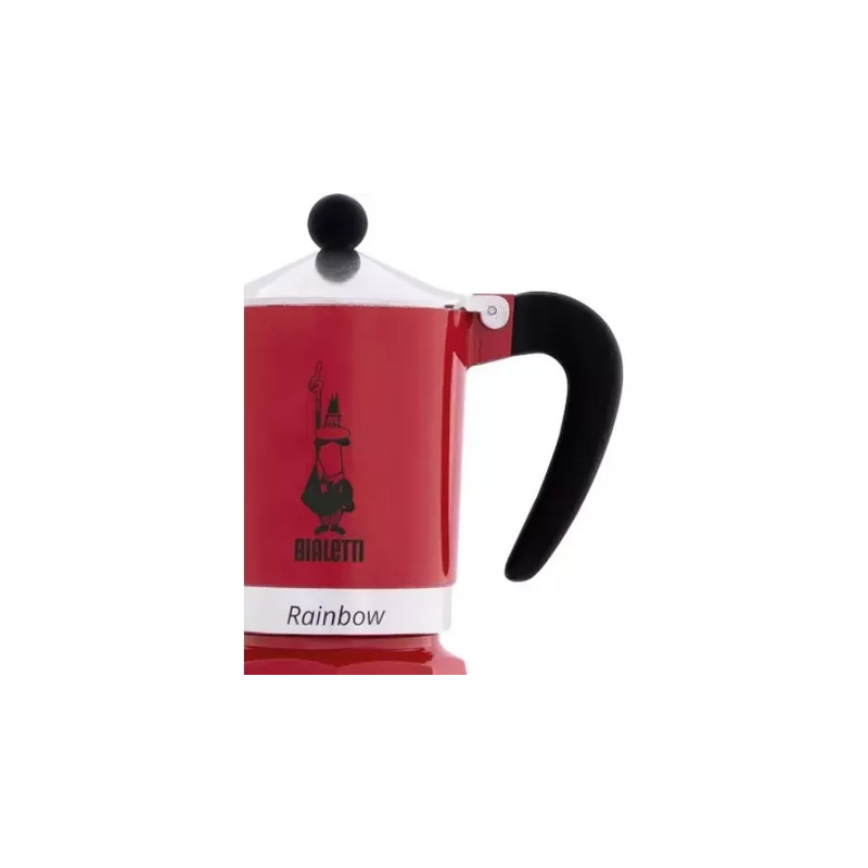 Bialetti RAINBOW kotyogós kávéfőző 6 adag PIROS(0004963) Bialetti RAINBOW kotyogós kávéfőző 6 adag PIROS(0004963)