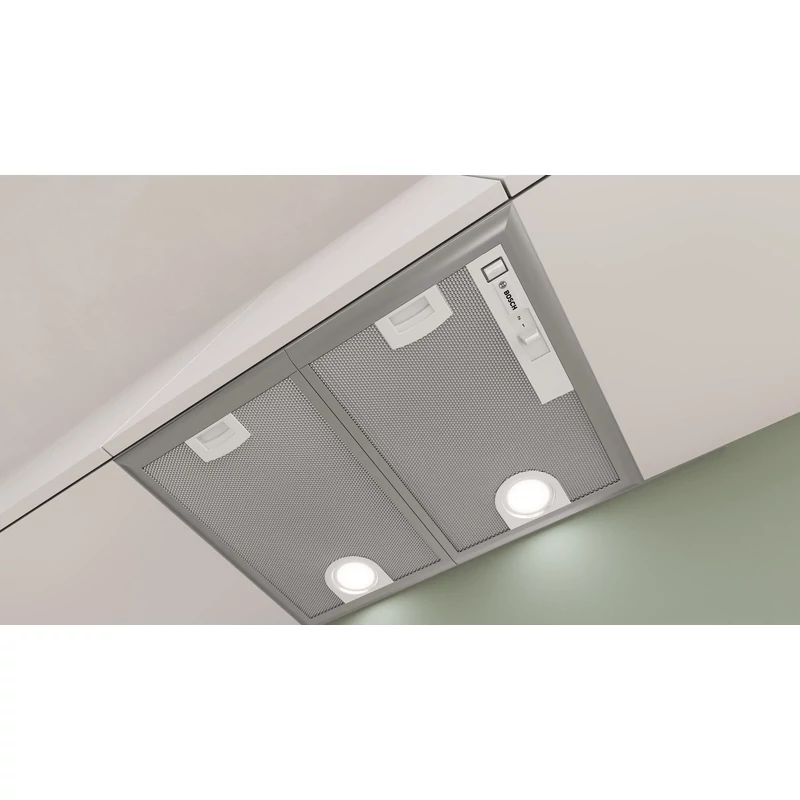 Bosch DHL555BM Beépíthető páraelszívó , Serie4 , 50cm , 604m3 , nemesacél , fém zsírszűrő , LED világítás