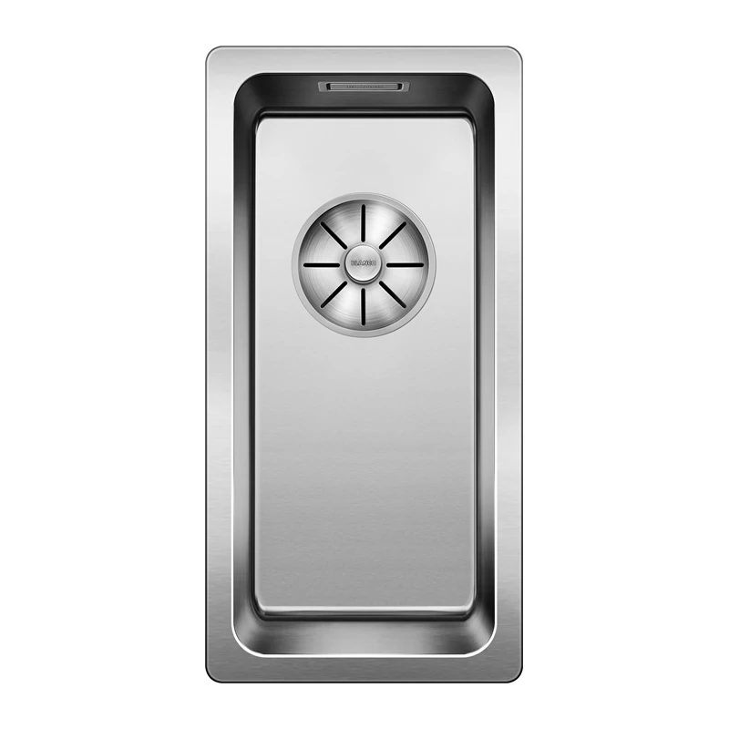 BLANCO ANDANO 180-IF mosogatótálca, selyemfényű rozsdamentes acél, tartozék nélkül, excenter nélkül