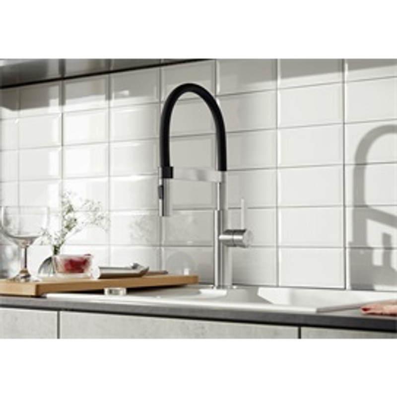 BLANCO SONEA-S FLEXO csaptelep, zuhanyváltós fejjel, fényes rozsdamentes, magasnyomású BLANCO SONEA-S FLEXO csaptelep, zuhanyváltós fejjel, fényes rozsdamentes, magasnyomású