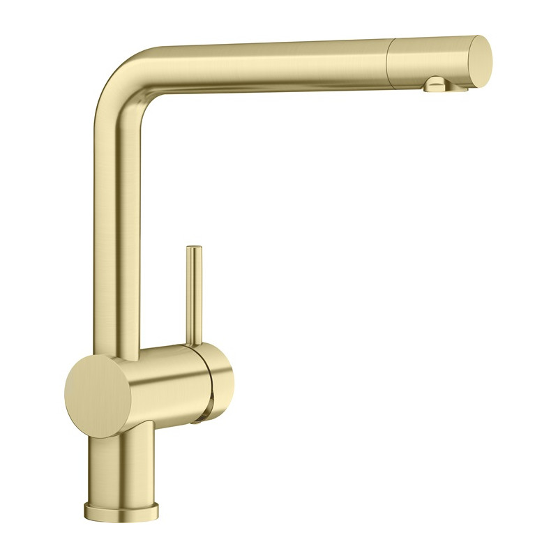 BLANCO LINUS csaptelep, satin gold, magasnyomású