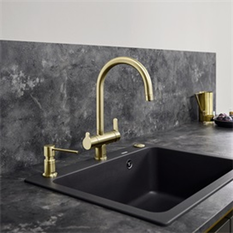 BLANCO TRIMA csaptelep, satin gold, magasnyomású