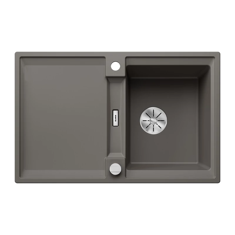 BLANCO ADIRA 45 S Silgranit mosogatótálca, vulkánszürke tart., excenterrel