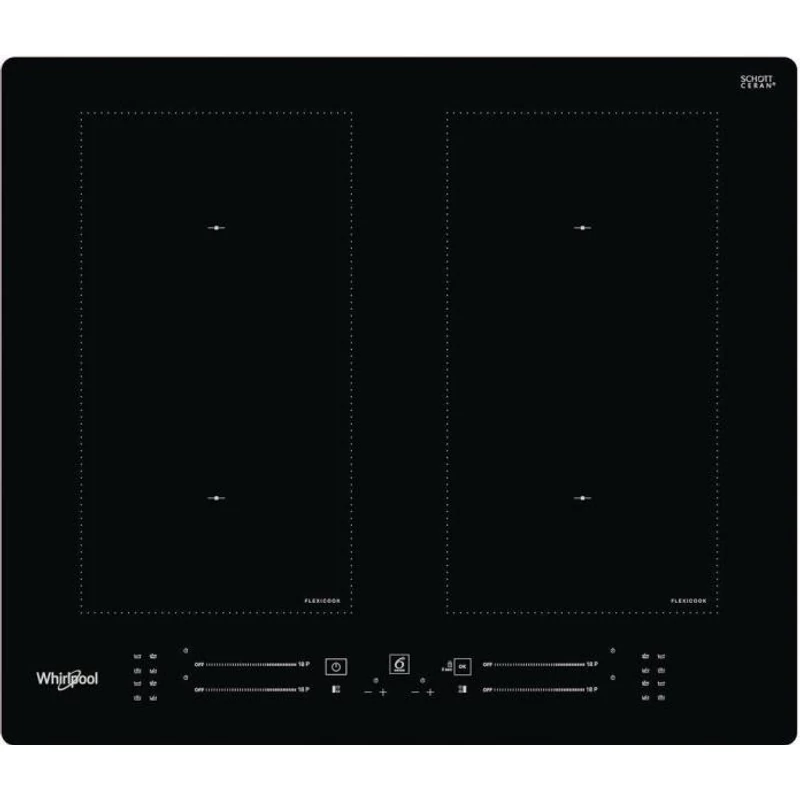 Whirlpool WL S1360NE Beépíthető indukciós főzőlap, dupla FlexiCook zóna