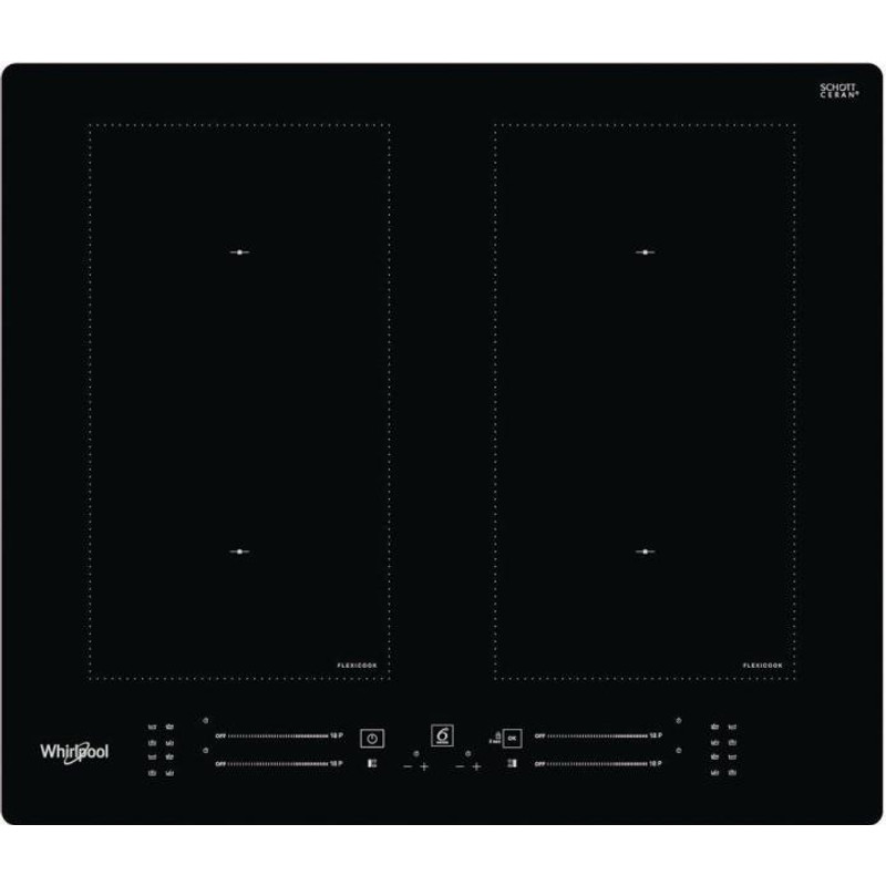Whirlpool WL S1360NE Beépíthető indukciós főzőlap, dupla FlexiCook zóna