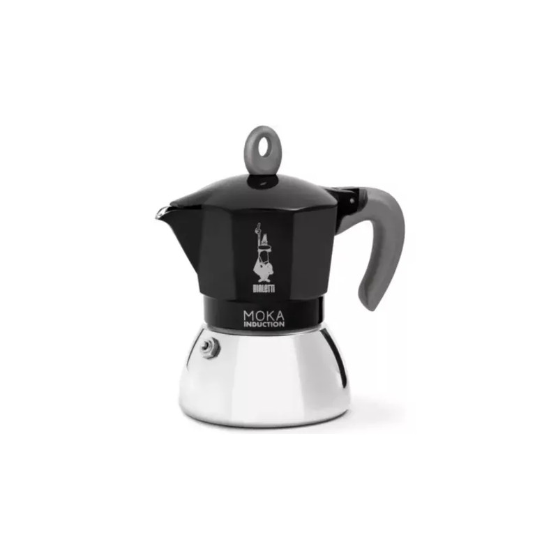 Bialetti MOKA INDUCTION kotyogós kávéfőző 2 adag FEKETE(0006932) Bialetti MOKA INDUCTION kotyogós kávéfőző 2 adag FEKETE(0006932)