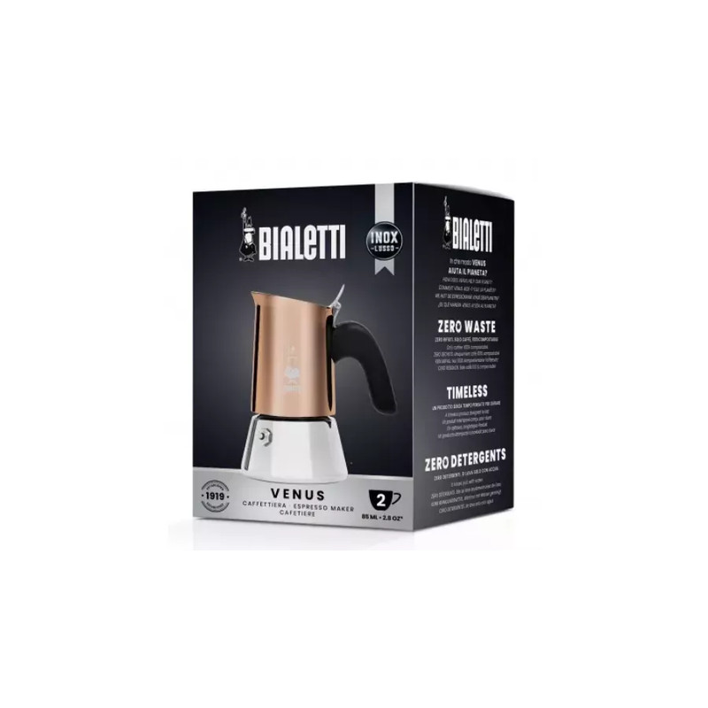 Bialetti NEW VENUS RÉZ kotyogós kávéfőző 4 adag(0007284/CN) Bialetti NEW VENUS RÉZ kotyogós kávéfőző 4 adag(0007284/CN)
