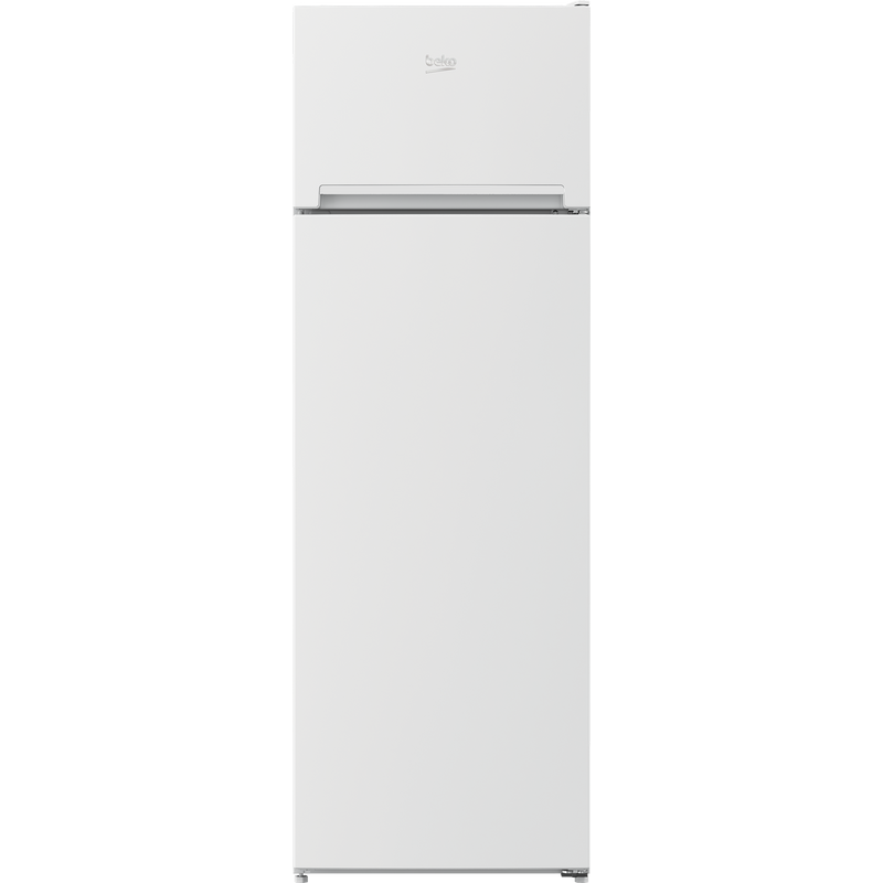 Beko RDSA280K40WN szabadonálló felülfagyasztós kombinált hűtő, 161 cm magas, csak 54 cm széles, fehér