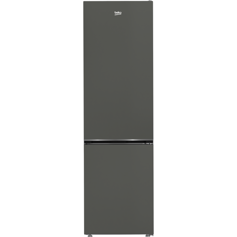 Beko B1RCNA404G szabadonálló alulfagyasztós kombinált hűtő, 203 cm, NoFrost, manhattan szürke