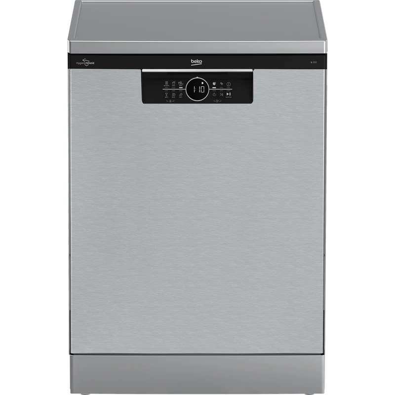 Beko BDFN26530X szabadonálló mosogatógép 15 teríték, 6 program, automata ajtónyitás, inox