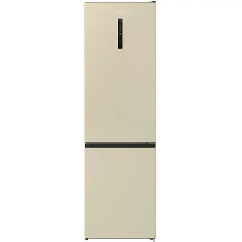 Gorenje NRK6202AC4 szabadonálló kombinált hűtőszekrény, 200 cm, Total NoFrost, BÉZS