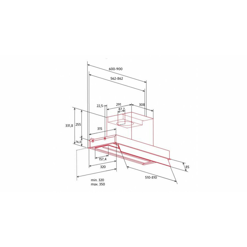 Nodor NorBreeze GREGAL 60 WH NMOTION felső szekrénybe vagy kürtőbe építhető páraelszívó Nodor NorBreeze GREGAL 60 WH NMOTION felső szekrénybe vagy kürtőbe építhető páraelszívó
