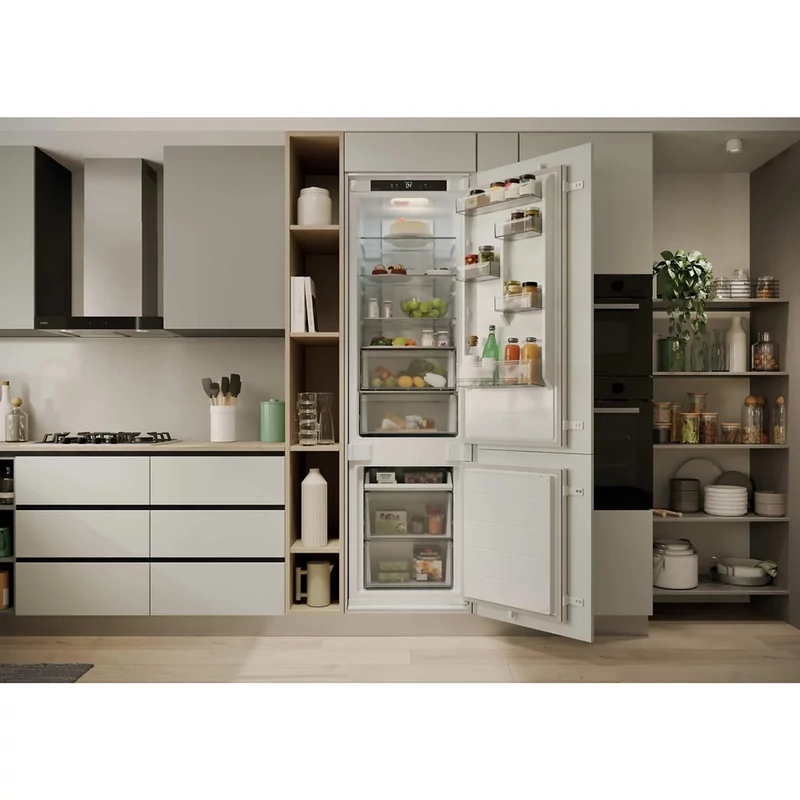 CANDY ECNBQT3519EW Beépíthető kombinált hűtőszekrény, 194cm, 284l, Total No Frost, WiFi (34901764) CANDY ECNBQT3519EW Beépíthető kombinált hűtőszekrény, 194cm, 284l, Total No Frost, WiFi (34901764)