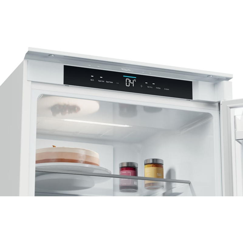 Haier EHBQW5518 Beépíthető kombi hűtőszekrény, NoFrost Haier EHBQW5518 Beépíthető kombi hűtőszekrény, NoFrost