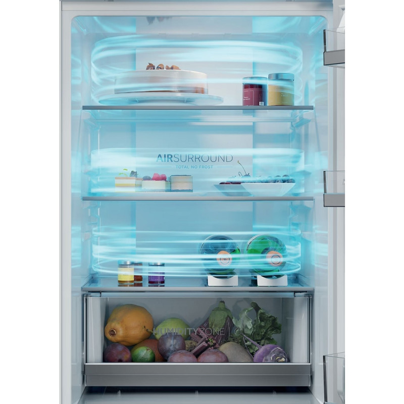 Haier EHBQW5518 Beépíthető kombi hűtőszekrény, NoFrost Haier EHBQW5518 Beépíthető kombi hűtőszekrény, NoFrost