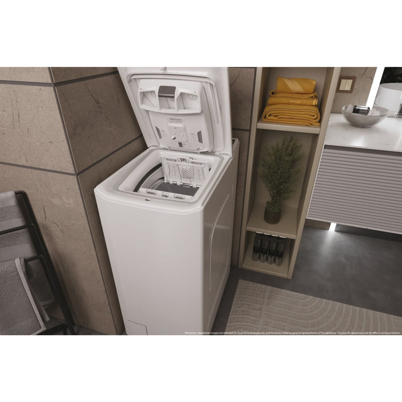 Haier THASN466TM4-S felültöltős mosógép, 6kg, 1400 f, gőzprogramok, push&open dobnyitás, wifi Haier THASN466TM4-S felültöltős mosógép, 6kg, 1400 f, gőzprogramok, push&open dobnyitás, wifi
