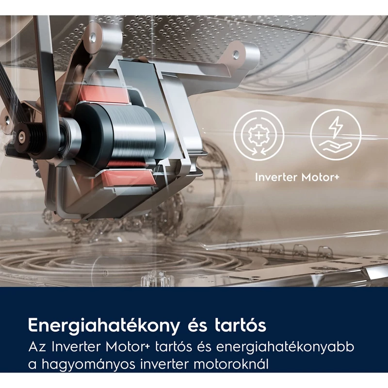 Electrolux EW6F9492E SensiCare Elöltöltős mosógép, 9 kg, 1400 f/p, FullWash45' program, ökoinverter motor, Hygiene program gőzzel