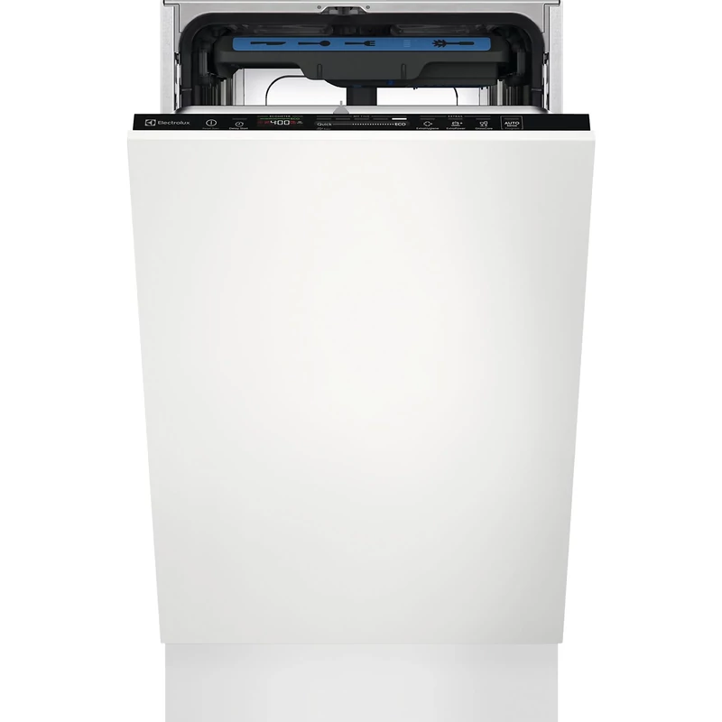 Electrolux EEG63430L Beépíthető keskeny mosogatógép, Glass Care, QuickSelect kezelőpanel, MaxiFlex fiók, AirDry, 10 teríték, 8 program