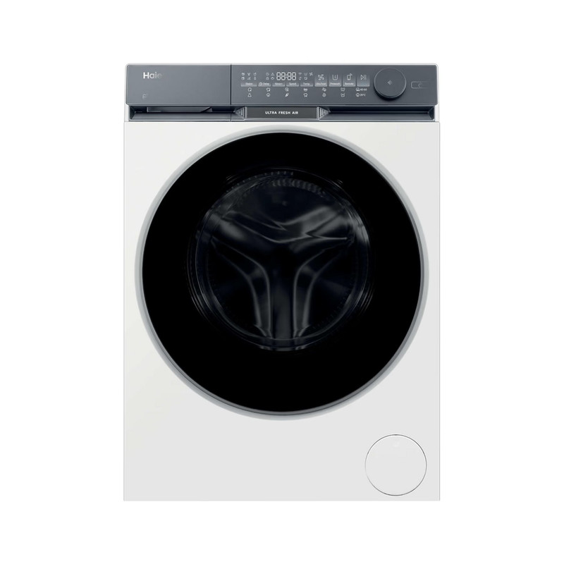 Haier HW90-B14387TU1-S Szabadonálló elöltöltős mosógép, 9kg, 1400f, direct motion motor
