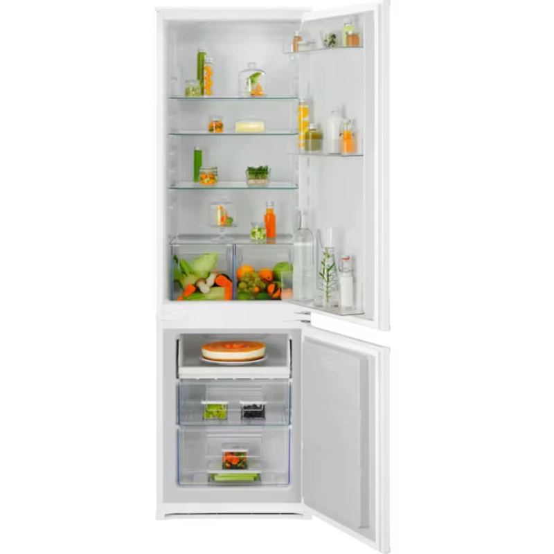 Electrolux ENA6LE18S Beépíthető kombinált hűtőszekrény, AI CoolAssist funkció, 177 cm