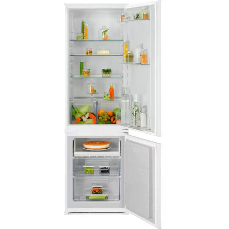 Electrolux ENA6LE18S Beépíthető kombinált hűtőszekrény, AI CoolAssist funkció, 177 cm