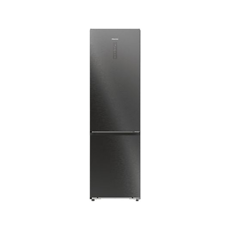 Hisense RB5P410SAFA Alulfagyasztós kombi hűtőszekrény - Integrált fogantyúval 283/130l, "A" , TOTAL NO FROST , MetalTechCooling, INVERTERES , MultiFlow 360 WIFI-ConnectLife, CRIPS ZONE ConvertZone , 0⁰C FreshBox, SuperSilent 29 db(A), inox-
