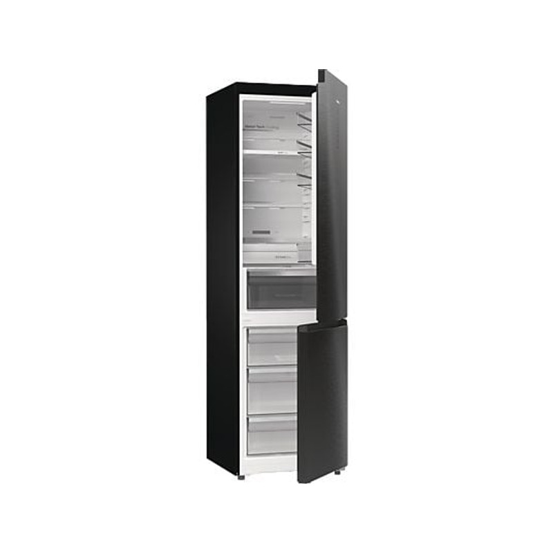 Hisense RB5P410SAFA Alulfagyasztós kombi hűtőszekrény - Integrált fogantyúval 283/130l, "A" , TOTAL NO FROST , MetalTechCooling, INVERTERES , MultiFlow 360 WIFI-ConnectLife, CRIPS ZONE ConvertZone , 0⁰C FreshBox, SuperSilent 29 db(A), inox-