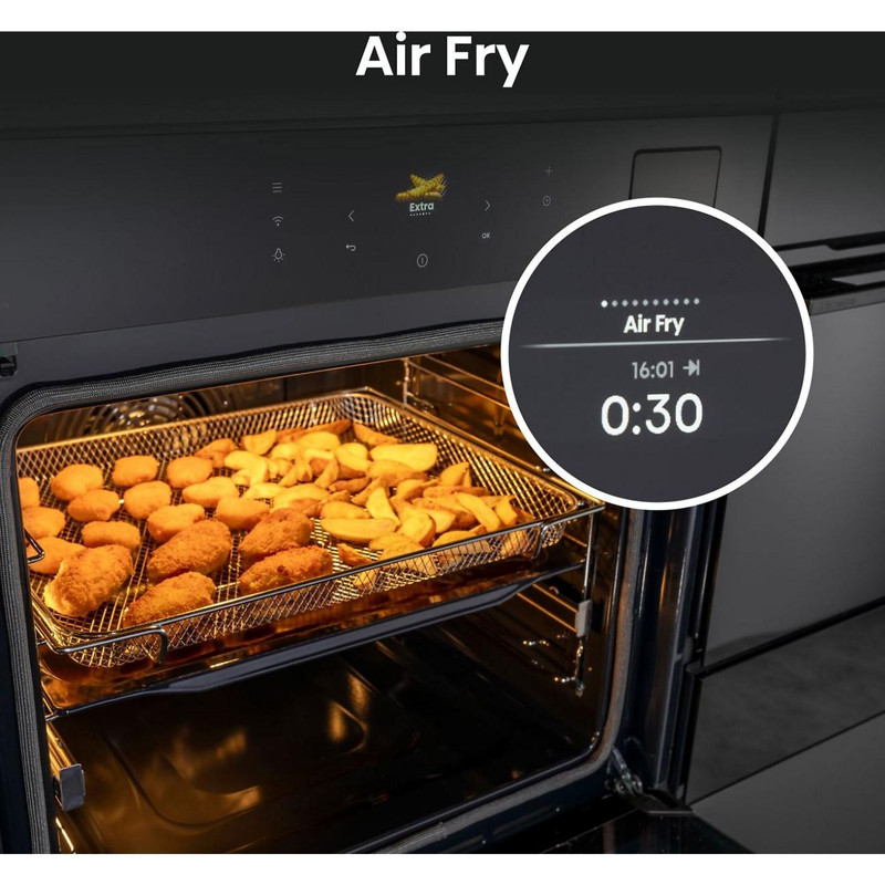 Hisense BFS615S8B MULTIFUNKCIÓS SÜTŐ + GŐZPÁROLÓ KOMBI 17 Sabbath, SousVide AirFry+, Pizza, FrozenBake, FullSteam és SteamAddPro ,77 liter HomeMadePlus, színes TFT kijelző, "A+" GentleClose , GentleOpen , HÚSMAGHŐMÉRŐ, AirFry tepsi, telje Hisense BFS615S8B MULTIFUNKCIÓS SÜTŐ + GŐZPÁROLÓ KOMBI 17 Sabbath, SousVide AirFry+, Pizza, FrozenBake, FullSteam és SteamAddPro ,77 liter HomeMadePlus, színes TFT kijelző, "A+" GentleClose , GentleOpen , HÚSMAGHŐMÉRŐ, AirFry tepsi, telje
