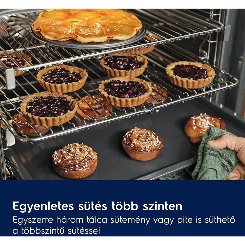 Electrolux EOF7P86H2 SurroundCook beépíthető sütő, pirolitikus tisztítás