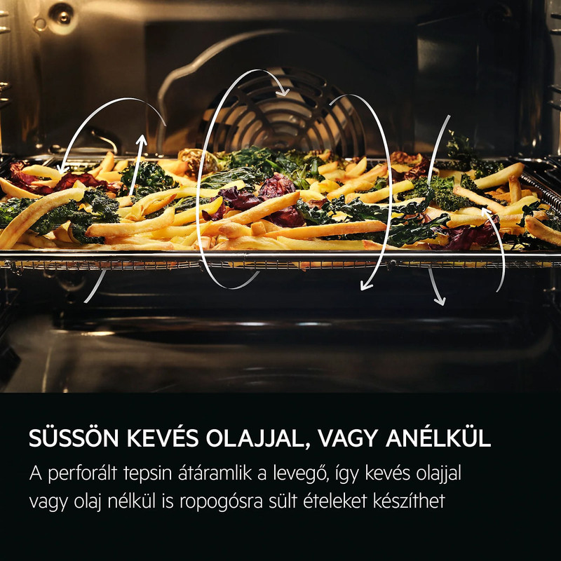 AEG TU5AB43APB SurroundCook beépíthető sütő, aqua clean tisztítás