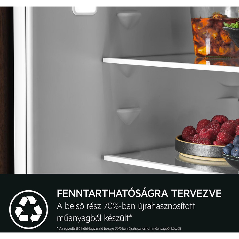 AEG OSC7N181ES Beépíthető kombinált hűtőszekrény, NoFrost, AI CoolAssist funkció, 177 cm AEG OSC7N181ES Beépíthető kombinált hűtőszekrény, NoFrost, AI CoolAssist funkció, 177 cm