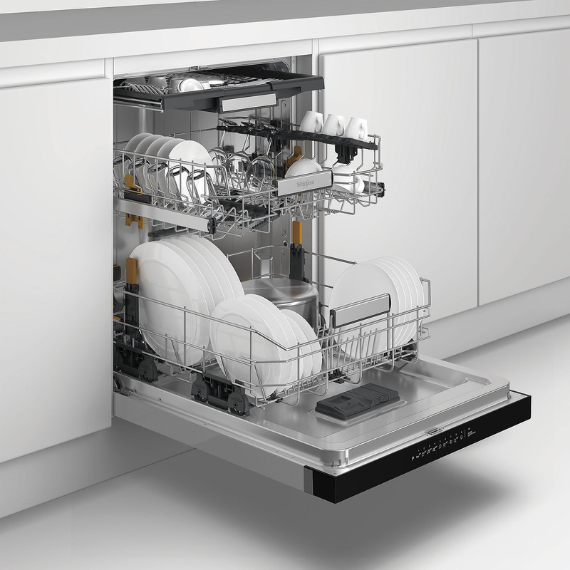WHIRLPOOL W7FHS61X Mosogatógép, A , 15 teríték, inox készülékszín, 8 program, 9,9 l vízfogyasztás, PowerClean és 6. érzék technológia , fix 3. evőeszköztartó fiók, NaturalDry 41dBA WHIRLPOOL W7FHS61X Mosogatógép, A , 15 teríték, inox készülékszín, 8 program, 9,9 l vízfogyasztás, PowerClean és 6. érzék technológia , fix 3. evőeszköztartó fiók, NaturalDry 41dBA