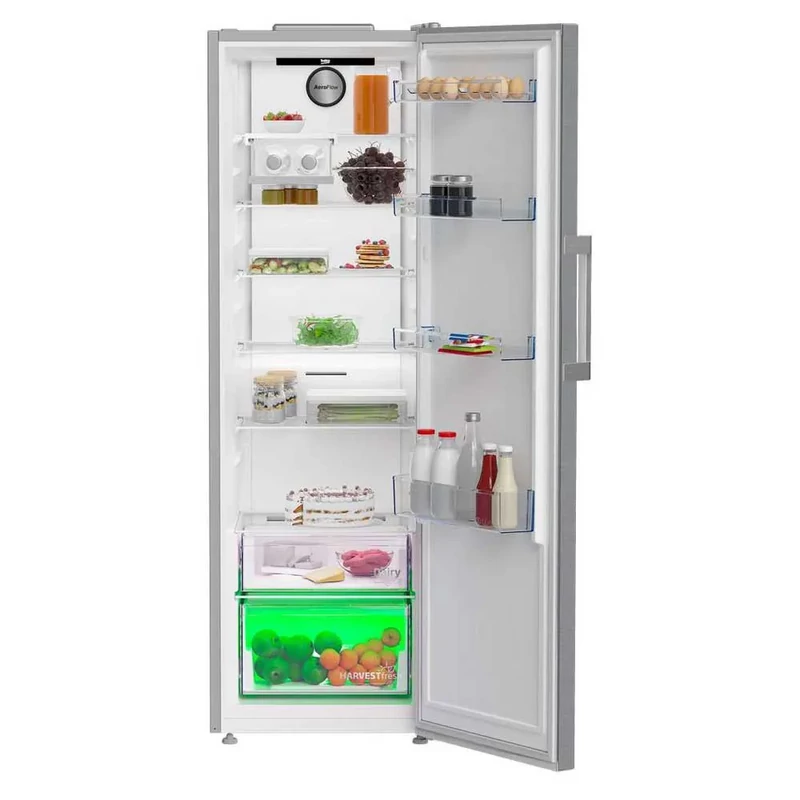 Beko B3RMLNE444HXB szabadonálló Hűtőszekrény, 187 cm, 365 l, NoFrost inox