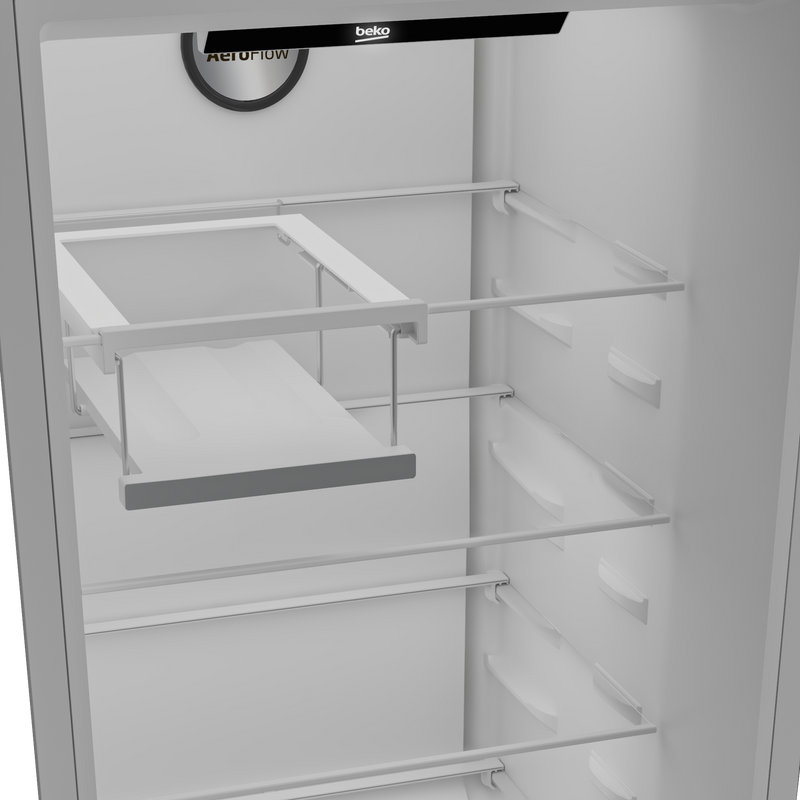 Beko B3RMLNE444HXB szabadonálló Hűtőszekrény, 187 cm, 365 l, NoFrost inox