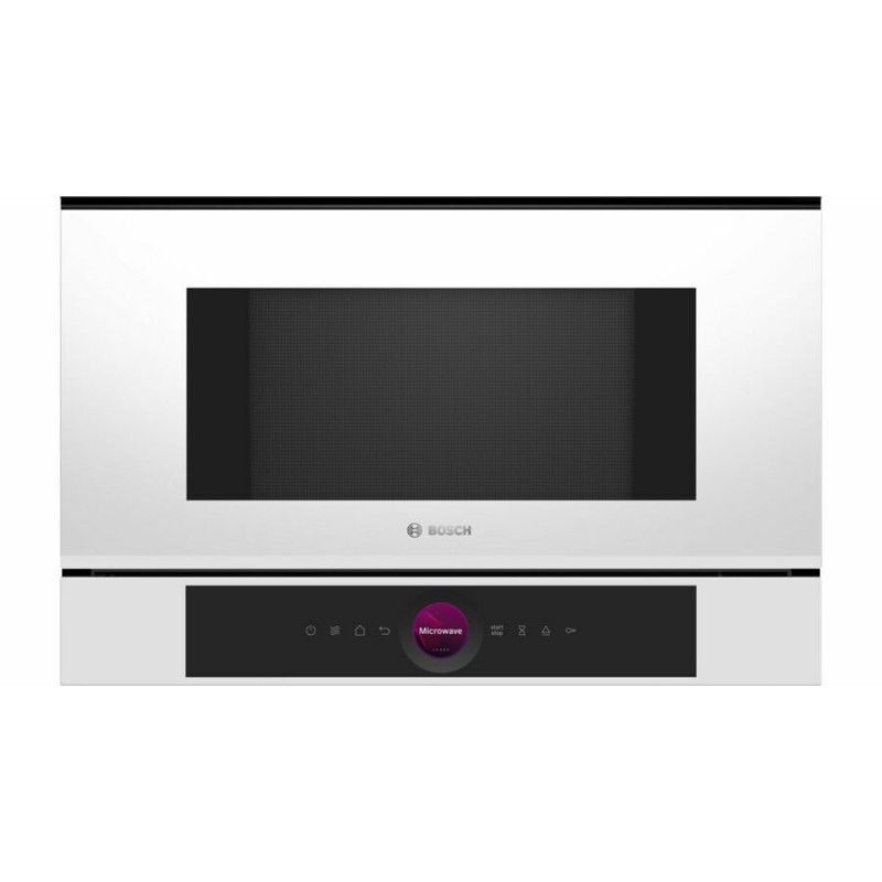 BOSCH BFL7221W1 Beépíthető mikrohullámú sütő - Serie8 - Fehér