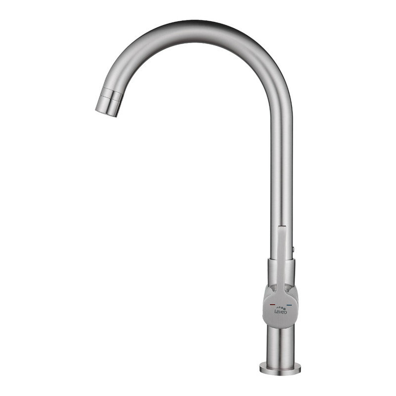 LAVEO ALITA szálcsiszolt inox csaptelep LAVEO ALITA szálcsiszolt inox csaptelep