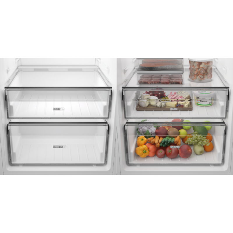 WHIRLPOOL WHMLS2411W4E Egyajtós hűtőszekrény, E , 367 liter, fehér, LED, 171.4x59.5x70cm WHIRLPOOL WHMLS2411W4E Egyajtós hűtőszekrény, E , 367 liter, fehér, LED, 171.4x59.5x70cm