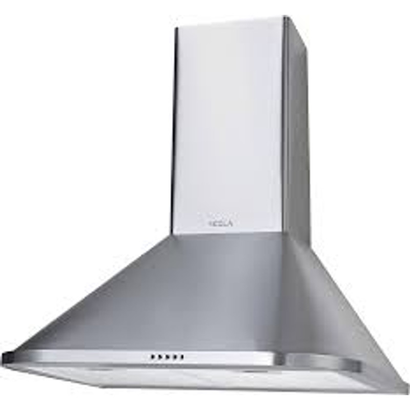 Tesla DC600AXP fali kürtős elszívó, 60 cm, 630 m3/h légszállítás, 70 dBA, alu filter, 3 fokozat, LED világítás, inox
