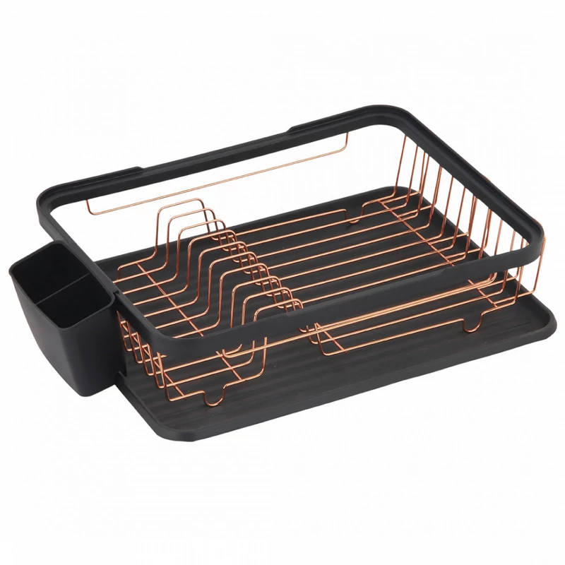 LAVEO Cseppegtető szett, fekete / rose gold acél