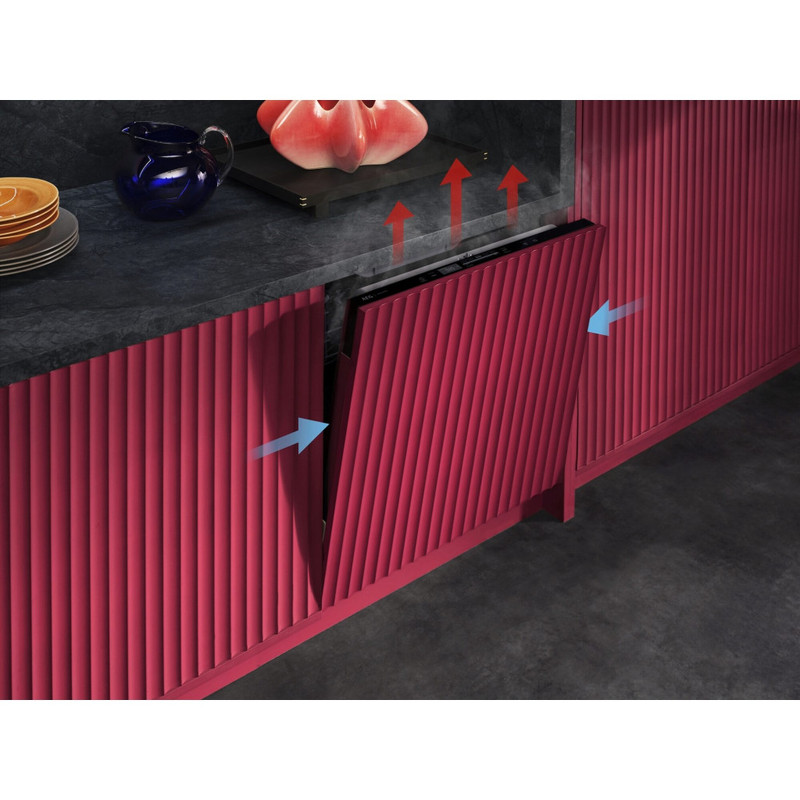 AEG GI5210E2SN Beépíthető mosogatógép, TimeSelect kezelőpanel, EasyFlex fiók, 14 teríték