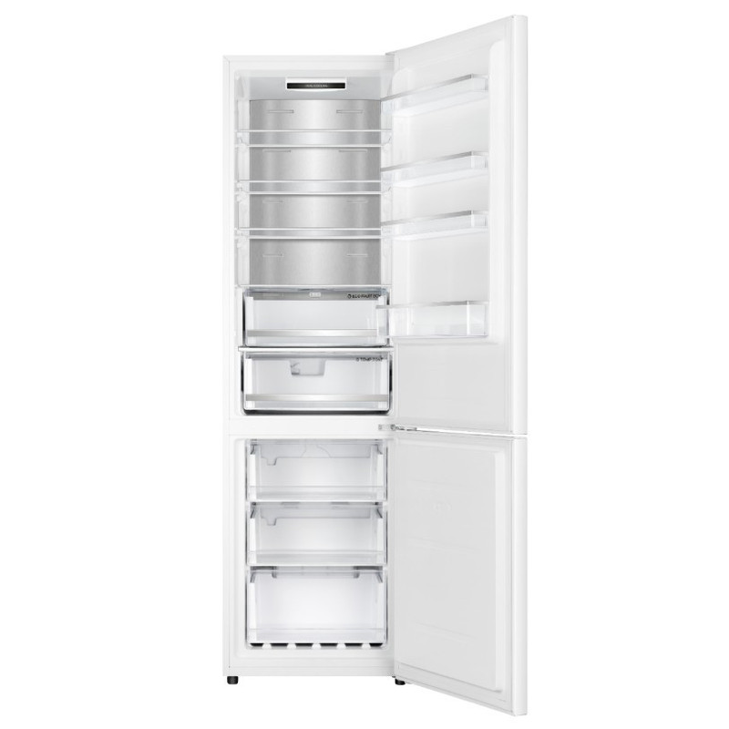 Kluge KCN5340W szabadonálló fehér kétajtós kombi hűtőszekrény, NoFrost, 264L/113L