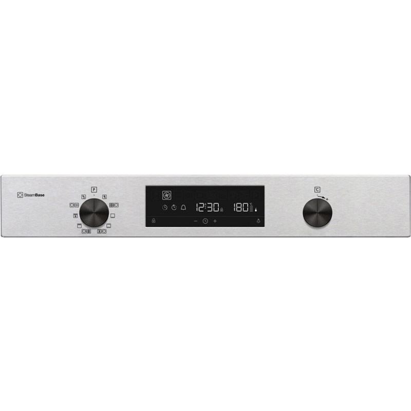 Kluge KTE1021X beépíthető multifunkicós inox/fekete sütő, 78L