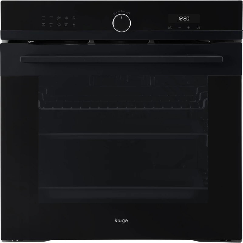 Kluge KTE2020B beépíthető multifunkicós fekete sütő, 81L