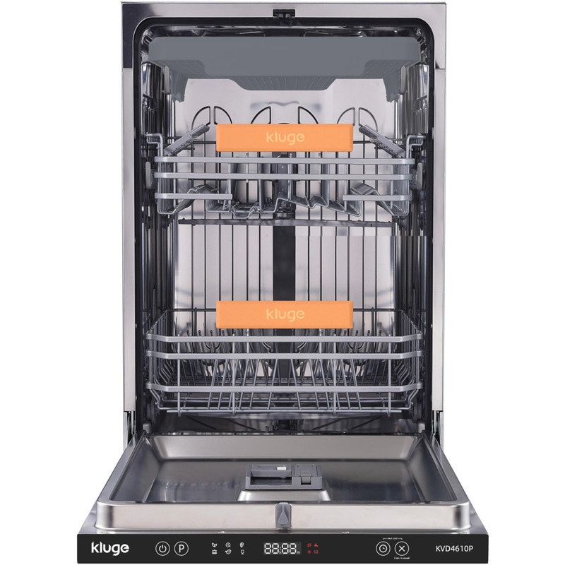 Kluge KVD4610P beépíthető mosogatógép, 45 cm, időkijelző a padlón