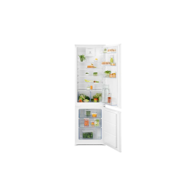 Electrolux LND5FE18S Beépíthető kombinált hűtőszekrény, 178 cm