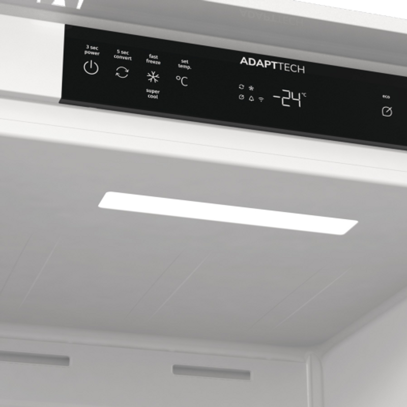 Gorenje FNCI517E41WF Beépíthető fagyasztó, NoFrost, inverter, wifi Gorenje FNCI517E41WF Beépíthető fagyasztó, NoFrost, inverter, wifi