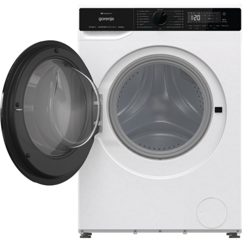 Gorenje WD2PA1X64ADW MOSÓ-SZÁRÍTÓGÉP, 10,5/ 6kg, 1400f, WIFI + ConnectLife app. képes, INVERTERES motor, GŐZFUNKCIÓ 84,5x59,5x59cm Gorenje WD2PA1X64ADW MOSÓ-SZÁRÍTÓGÉP, 10,5/ 6kg, 1400f, WIFI + ConnectLife app. képes, INVERTERES motor, GŐZFUNKCIÓ 84,5x59,5x59cm