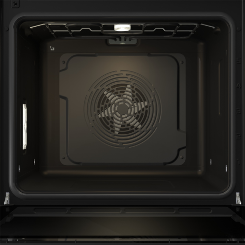 Gorenje BOS6747A05DG Beépíthető multifunkciós sütő, 12 mód, Extra steam, 77 liter HomeMadePlus, "A+" , GentleClose lassú ajtózáródás, GentleOpen - lecsapodás nélküli ajtónyitás, teleszkópos sütősín két szinten, fekete üveg előlappal