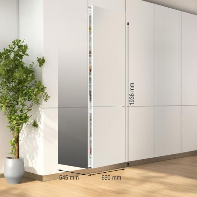 Gorenje NRKI619D61WFE Beépíthető kombinált hűtőszekrény, 208/76l TotalNoFrost, "E" , INVERTER kompresszor, CrispZone , FreshZone, 193x540x545mm Gorenje NRKI619D61WFE Beépíthető kombinált hűtőszekrény, 208/76l TotalNoFrost, "E" , INVERTER kompresszor, CrispZone , FreshZone, 193x540x545mm