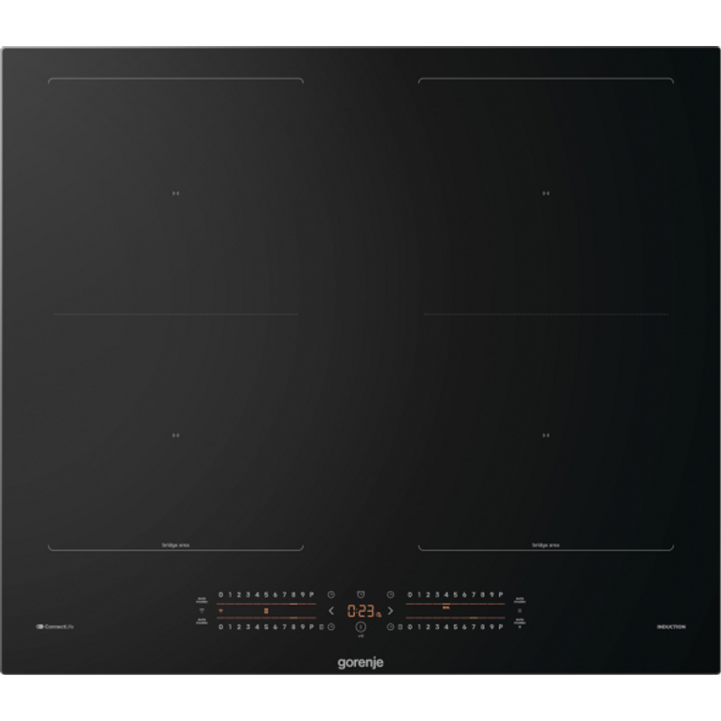 Gorenje GI6442BSCE Beépíthető indukciós főzőlap, 4 AreaFlex zóna, slider vezérlés